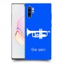 חצוצרה כיסוי מגן קשיח בעיצוב אישי עם השם שלך ל Samsung Galaxy Note10+ יחידה אחת סקרין מובייל