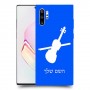 כינור כיסוי מגן קשיח בעיצוב אישי עם השם שלך ל Samsung Galaxy Note10+ יחידה אחת סקרין מובייל