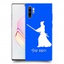 סמוראי כיסוי מגן קשיח בעיצוב אישי עם השם שלך ל Samsung Galaxy Note10+ יחידה אחת סקרין מובייל