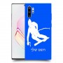 סקִי כיסוי מגן קשיח בעיצוב אישי עם השם שלך ל Samsung Galaxy Note10+ יחידה אחת סקרין מובייל