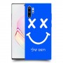 סמיילי כיסוי מגן קשיח בעיצוב אישי עם השם שלך ל Samsung Galaxy Note10+ יחידה אחת סקרין מובייל