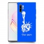 פסל החירות כיסוי מגן קשיח בעיצוב אישי עם השם שלך ל Samsung Galaxy Note10+ יחידה אחת סקרין מובייל