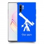 טלסקופ כיסוי מגן קשיח בעיצוב אישי עם השם שלך ל Samsung Galaxy Note10+ יחידה אחת סקרין מובייל