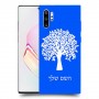 עץ כיסוי מגן קשיח בעיצוב אישי עם השם שלך ל Samsung Galaxy Note10+ יחידה אחת סקרין מובייל