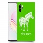 זברה כיסוי מגן קשיח בעיצוב אישי עם השם שלך ל Samsung Galaxy Note10+ יחידה אחת סקרין מובייל