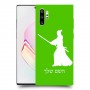 סמוראי כיסוי מגן קשיח בעיצוב אישי עם השם שלך ל Samsung Galaxy Note10+ יחידה אחת סקרין מובייל