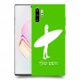 גלישה כיסוי מגן קשיח בעיצוב אישי עם השם שלך ל Samsung Galaxy Note10+ יחידה אחת סקרין מובייל