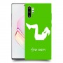 אימון ספורט - אישה כיסוי מגן קשיח בעיצוב אישי עם השם שלך ל Samsung Galaxy Note10+ יחידה אחת סקרין מובייל
