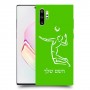 שחקן כדורעף כיסוי מגן קשיח בעיצוב אישי עם השם שלך ל Samsung Galaxy Note10+ יחידה אחת סקרין מובייל