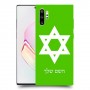 מגן דוד - ישראל כיסוי מגן קשיח בעיצוב אישי עם השם שלך ל Samsung Galaxy Note10+ יחידה אחת סקרין מובייל