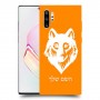 זאב כיסוי מגן קשיח בעיצוב אישי עם השם שלך ל Samsung Galaxy Note10+ יחידה אחת סקרין מובייל