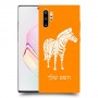 זברה כיסוי מגן קשיח בעיצוב אישי עם השם שלך ל Samsung Galaxy Note10+ יחידה אחת סקרין מובייל
