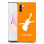 כינור כיסוי מגן קשיח בעיצוב אישי עם השם שלך ל Samsung Galaxy Note10+ יחידה אחת סקרין מובייל