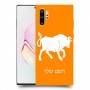 שור כיסוי מגן קשיח בעיצוב אישי עם השם שלך ל Samsung Galaxy Note10+ יחידה אחת סקרין מובייל