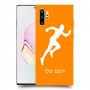 רץ כיסוי מגן קשיח בעיצוב אישי עם השם שלך ל Samsung Galaxy Note10+ יחידה אחת סקרין מובייל