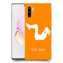 אימון ספורט - אישה כיסוי מגן קשיח בעיצוב אישי עם השם שלך ל Samsung Galaxy Note10+ יחידה אחת סקרין מובייל