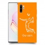 שחקן כדורעף כיסוי מגן קשיח בעיצוב אישי עם השם שלך ל Samsung Galaxy Note10+ יחידה אחת סקרין מובייל