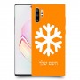 שלג כיסוי מגן קשיח בעיצוב אישי עם השם שלך ל Samsung Galaxy Note10+ יחידה אחת סקרין מובייל