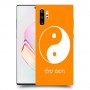 סמל יינג יאנג - סין כיסוי מגן קשיח בעיצוב אישי עם השם שלך ל Samsung Galaxy Note10+ יחידה אחת סקרין מובייל