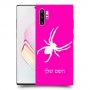 עכביש כיסוי מגן קשיח בעיצוב אישי עם השם שלך ל Samsung Galaxy Note10+ יחידה אחת סקרין מובייל