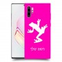 צפרדע טרופית כיסוי מגן קשיח בעיצוב אישי עם השם שלך ל Samsung Galaxy Note10+ יחידה אחת סקרין מובייל