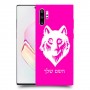 זאב כיסוי מגן קשיח בעיצוב אישי עם השם שלך ל Samsung Galaxy Note10+ יחידה אחת סקרין מובייל