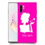 אישה אהבה כיסוי מגן קשיח בעיצוב אישי עם השם שלך ל Samsung Galaxy Note10+ יחידה אחת סקרין מובייל