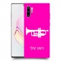 חצוצרה כיסוי מגן קשיח בעיצוב אישי עם השם שלך ל Samsung Galaxy Note10+ יחידה אחת סקרין מובייל