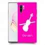 כינור כיסוי מגן קשיח בעיצוב אישי עם השם שלך ל Samsung Galaxy Note10+ יחידה אחת סקרין מובייל