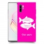 דגים כיסוי מגן קשיח בעיצוב אישי עם השם שלך ל Samsung Galaxy Note10+ יחידה אחת סקרין מובייל