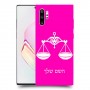 מאזניים כיסוי מגן קשיח בעיצוב אישי עם השם שלך ל Samsung Galaxy Note10+ יחידה אחת סקרין מובייל