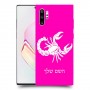 עקרב כיסוי מגן קשיח בעיצוב אישי עם השם שלך ל Samsung Galaxy Note10+ יחידה אחת סקרין מובייל