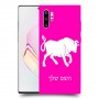 שור כיסוי מגן קשיח בעיצוב אישי עם השם שלך ל Samsung Galaxy Note10+ יחידה אחת סקרין מובייל