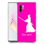 סמוראי כיסוי מגן קשיח בעיצוב אישי עם השם שלך ל Samsung Galaxy Note10+ יחידה אחת סקרין מובייל