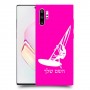 גלישת מפרש כיסוי מגן קשיח בעיצוב אישי עם השם שלך ל Samsung Galaxy Note10+ יחידה אחת סקרין מובייל