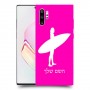 גלישה כיסוי מגן קשיח בעיצוב אישי עם השם שלך ל Samsung Galaxy Note10+ יחידה אחת סקרין מובייל