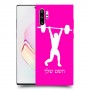 הרמת משקולות כיסוי מגן קשיח בעיצוב אישי עם השם שלך ל Samsung Galaxy Note10+ יחידה אחת סקרין מובייל
