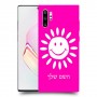 שמש כיסוי מגן קשיח בעיצוב אישי עם השם שלך ל Samsung Galaxy Note10+ יחידה אחת סקרין מובייל