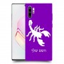 עקרב כיסוי מגן קשיח בעיצוב אישי עם השם שלך ל Samsung Galaxy Note10+ יחידה אחת סקרין מובייל