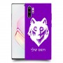 זאב כיסוי מגן קשיח בעיצוב אישי עם השם שלך ל Samsung Galaxy Note10+ יחידה אחת סקרין מובייל