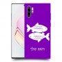 דגים כיסוי מגן קשיח בעיצוב אישי עם השם שלך ל Samsung Galaxy Note10+ יחידה אחת סקרין מובייל
