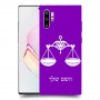 מאזניים כיסוי מגן קשיח בעיצוב אישי עם השם שלך ל Samsung Galaxy Note10+ יחידה אחת סקרין מובייל