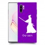 סמוראי כיסוי מגן קשיח בעיצוב אישי עם השם שלך ל Samsung Galaxy Note10+ יחידה אחת סקרין מובייל