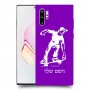 ילד סקייטבורד כיסוי מגן קשיח בעיצוב אישי עם השם שלך ל Samsung Galaxy Note10+ יחידה אחת סקרין מובייל