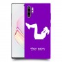 אימון ספורט - אישה כיסוי מגן קשיח בעיצוב אישי עם השם שלך ל Samsung Galaxy Note10+ יחידה אחת סקרין מובייל