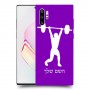 הרמת משקולות כיסוי מגן קשיח בעיצוב אישי עם השם שלך ל Samsung Galaxy Note10+ יחידה אחת סקרין מובייל