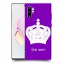כתר מלכותי כיסוי מגן קשיח בעיצוב אישי עם השם שלך ל Samsung Galaxy Note10+ יחידה אחת סקרין מובייל