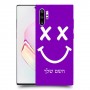 סמיילי כיסוי מגן קשיח בעיצוב אישי עם השם שלך ל Samsung Galaxy Note10+ יחידה אחת סקרין מובייל