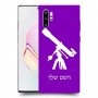 טלסקופ כיסוי מגן קשיח בעיצוב אישי עם השם שלך ל Samsung Galaxy Note10+ יחידה אחת סקרין מובייל