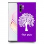 עץ כיסוי מגן קשיח בעיצוב אישי עם השם שלך ל Samsung Galaxy Note10+ יחידה אחת סקרין מובייל